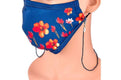 Mask Holder- Blue Sapphire