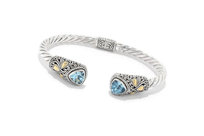 Meiko Bangle- Blue Topaz