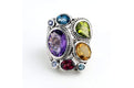 Madeira Ring- Multi Gemstones