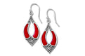 Malang Earrings- Coral