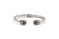 Paris Bangle- Garnet