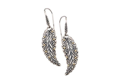 Pecan Leaf Earrings