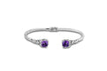 Putris Bangle- Amethyst