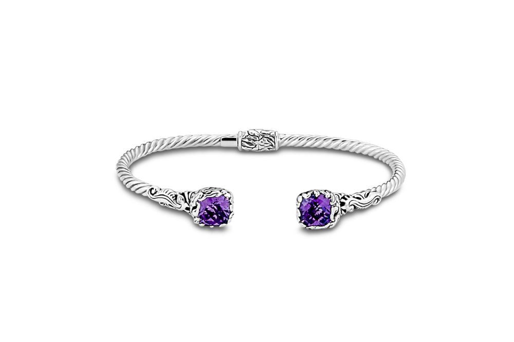 Putris Bangle- Amethyst