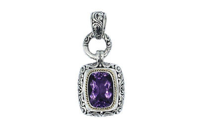 Raja Pendant- Amethyst