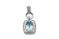 Raja Pendant- Blue Topaz