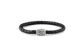 Ranu Bracelet- Black Leather