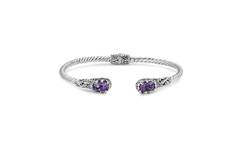 Raung Bangle- Amethyst
