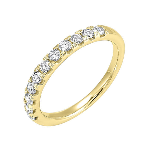 14Kt Yellow Gold Diamond 1/10Ctw Ring