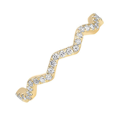 10Kt Yellow Gold Diamond 1/5Ctw Ring