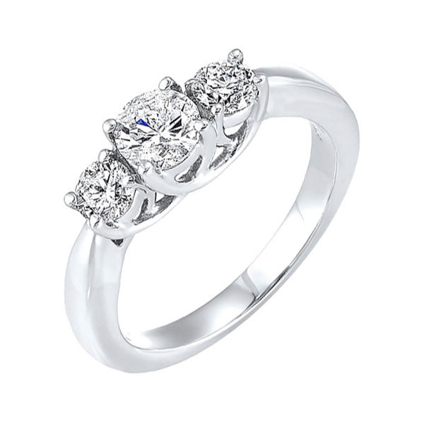14Kt White Gold Diamond 1/3Ctw Ring