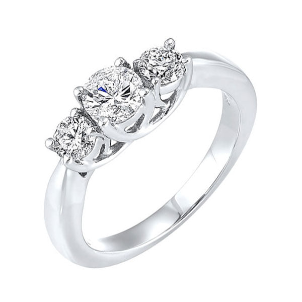 14Kt White Gold Diamond 2Ctw Ring