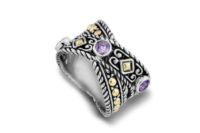 Ramu Ring- Amethyst