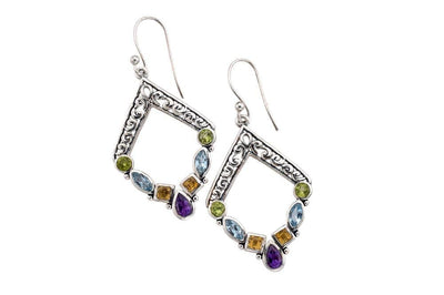 Riviera Filigree Earrings- Multi