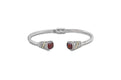 Saboke Bangle- Garnet