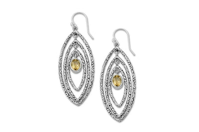Samaya Earrings- Citrine