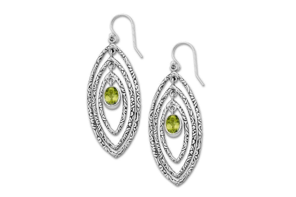 Samaya Earrings- Peridot