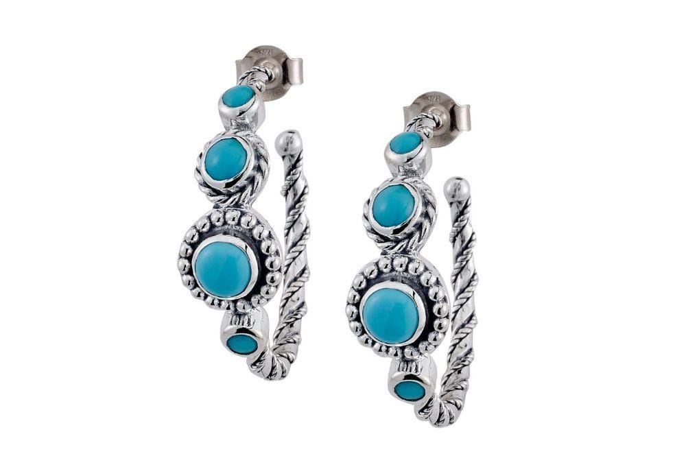 Sebali Earrings- Turquoise