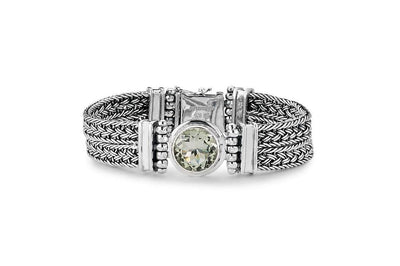 Seminyak Bracelet- Green Amethyst