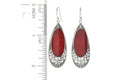 Serenity Earrings- Coral