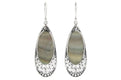Serenity Earrings- Grey Shell