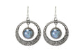 Serra Earrings- Blue Pearl