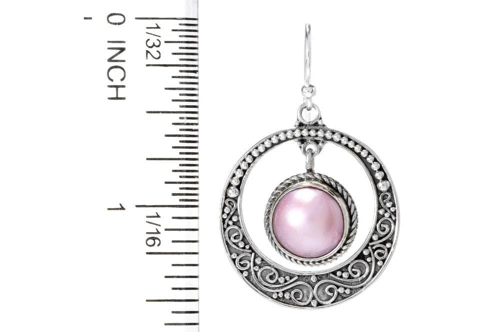 Serra Earrings- Blue Pearl