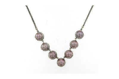 Serra Necklace- Pink Mabe Pearl