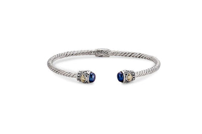 Sienna Bangle- Blue Pearl
