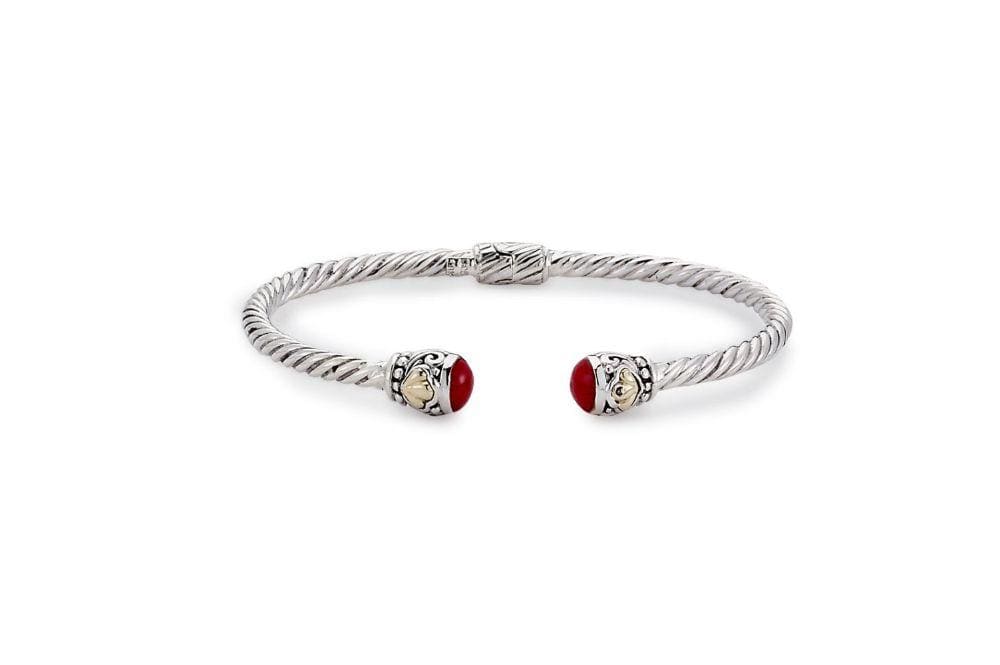 Sienna Bangle- Coral