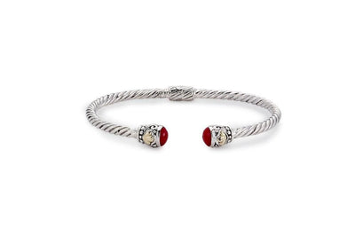 Sienna Bangle- Coral