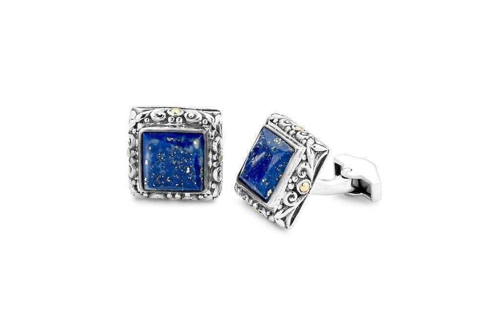 Solomon Cufflinks- Lapis
