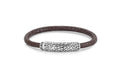 Stingray Leather Bracelet- Brown