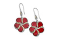 Sumba Earrings- Coral