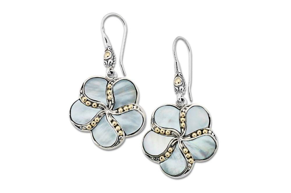 Sumba Earrings- Mother Of Pearl