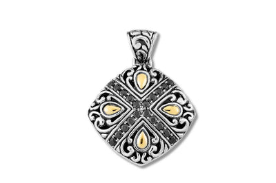 Simbolon Pendant- Black Spinel