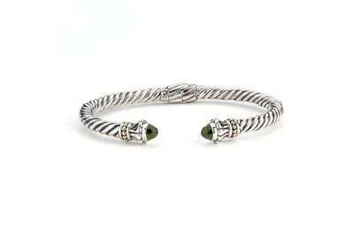 Spellbound Bangle- Peridot