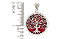 Tree Of Life Pendant- Coral