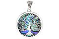 Tree of Life Pendant- Paua