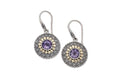 Tribe Earrings- Amethyst