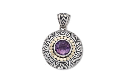 Tribe Pendant- Amethyst