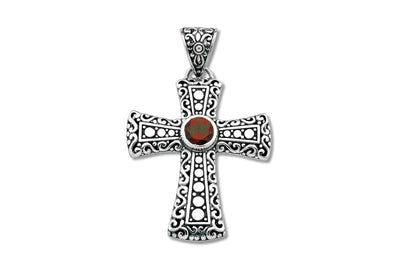 Tujuh Pendant- Garnet