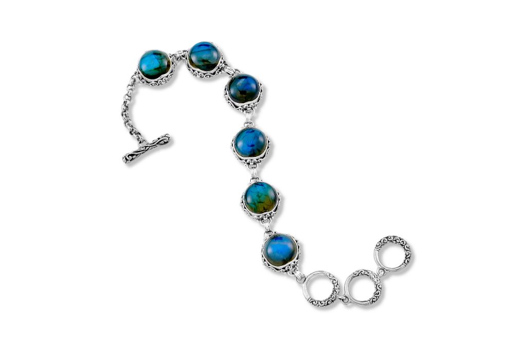 Toba Bracelet- Labradorite