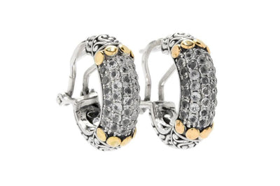 Ubud Earrings- White Topaz