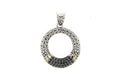 Ubud Pendant- Black Spinel
