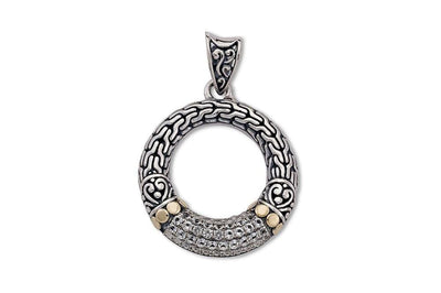 Ubud Pendant- White Topaz
