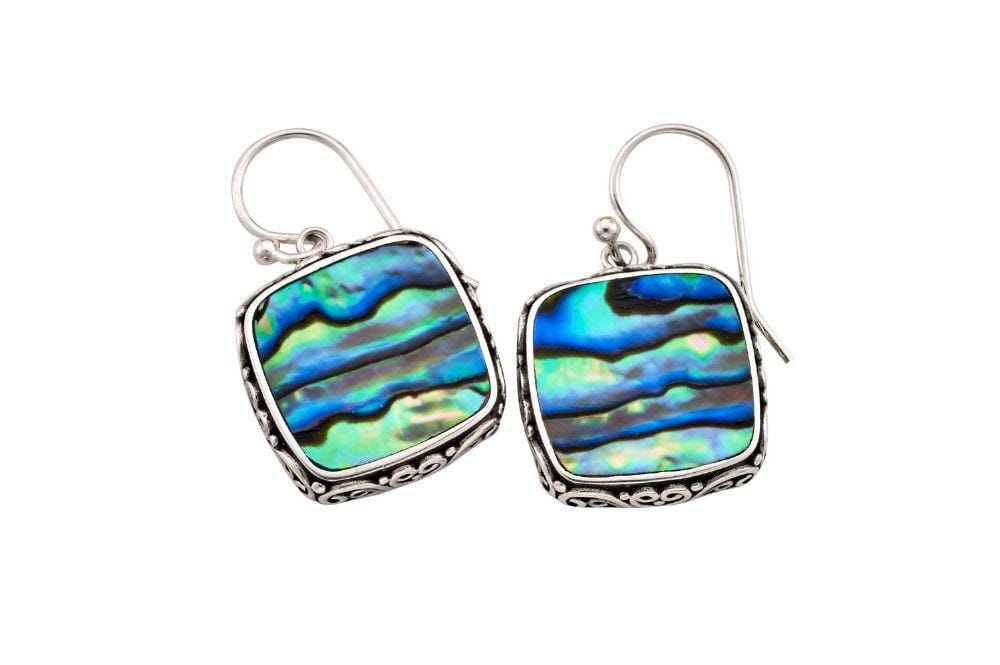 Ventana Earrings- Abalone