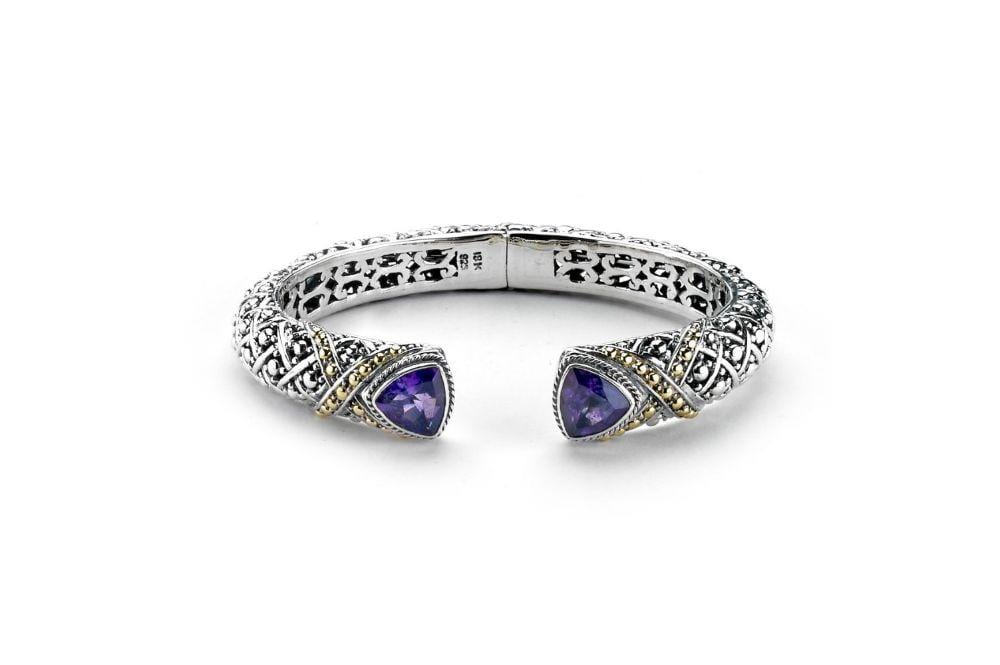 Vivace Bangle- Amethyst