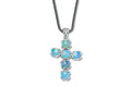 Glow Cross Pendant- Opal