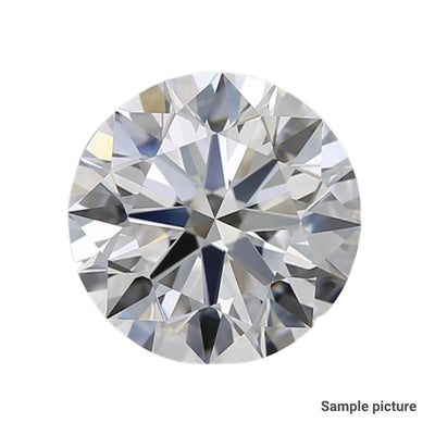 5.01 Carat Round IGI Labgrown Diamond, With Certificate ID LG670427617